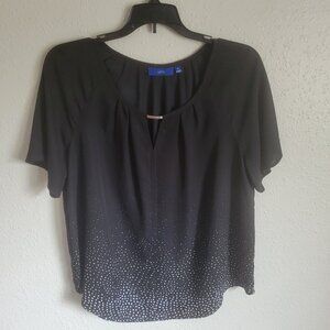 Apt. 9 Women's Black Blouse